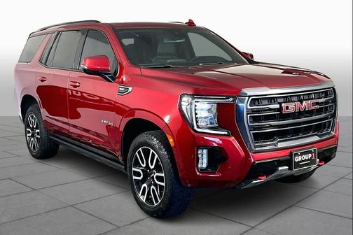 Volcanic Red 2023 GMC Yukon AT4