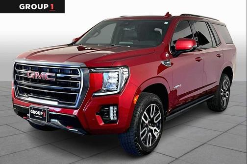 Volcanic Red 2023 GMC Yukon AT4