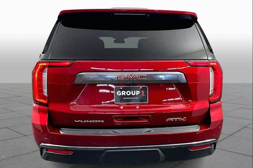 Volcanic Red 2023 GMC Yukon AT4