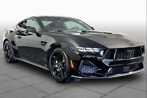 Shadow Black 2025 Ford Mustang GT Premium