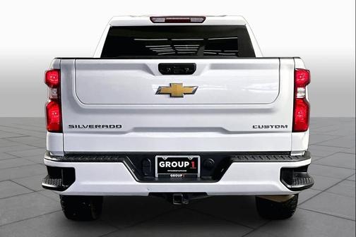 Summit White 2023 Chevrolet Silverado 1500 Custom