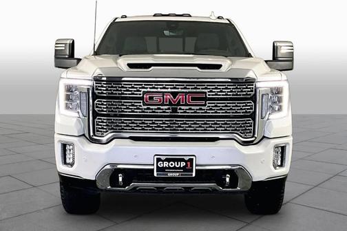 White Frost Tri-Coat 2022 GMC Sierra 2500 Denali