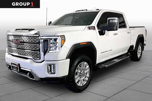 White Frost Tri-Coat 2022 GMC Sierra 2500 Denali