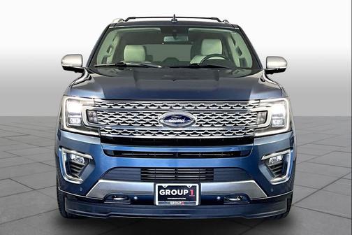 Blue Metallic 2019 Ford Expedition Max Platinum