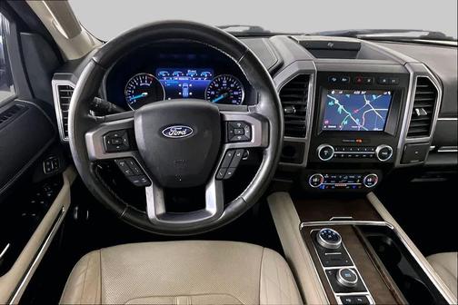 Blue Metallic 2019 Ford Expedition Max Platinum