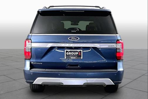 Blue Metallic 2019 Ford Expedition Max Platinum