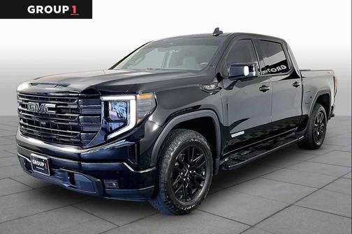 Onyx Black 2023 GMC Sierra 1500 Elevation