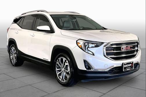 White Frost Tri-Coat 2021 GMC Terrain SLT