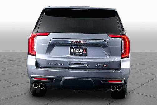 Satin Steel Metallic 2022 GMC Yukon AT4