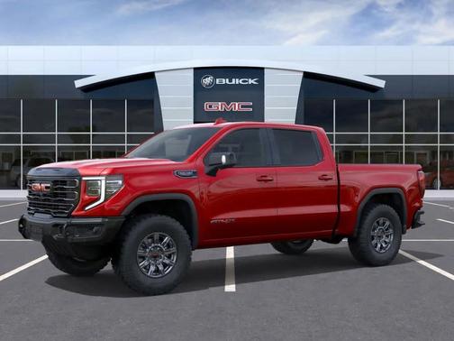 Volcanic Red Tintcoat 2026 GMC Sierra 1500 AT4X