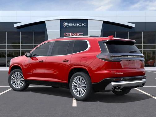 Red 2026 GMC Acadia Denali