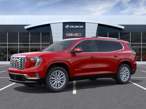 Red 2026 GMC Acadia Denali