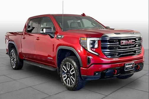 Volcanic Red 2024 GMC Sierra 1500 AT4