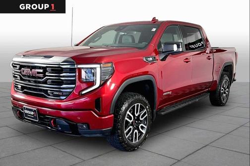 Volcanic Red 2024 GMC Sierra 1500 AT4