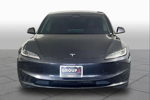 Black 2025 Tesla Model 3 Long Range