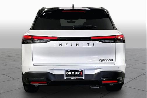 Radiant White 2026 INFINITI QX60 SPORT