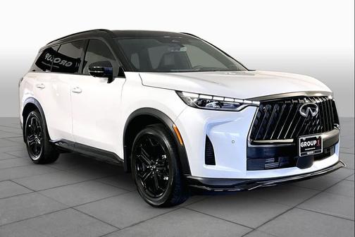 Radiant White 2026 INFINITI QX60 SPORT