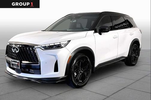 Radiant White 2026 INFINITI QX60 SPORT
