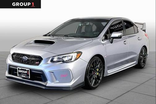 Ice Silver Metallic 2019 Subaru WRX STI Base
