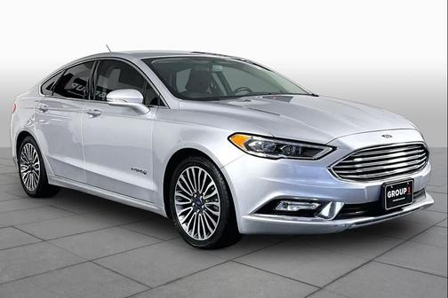 Ingot Silver Metallic 2018 Ford Fusion Hybrid Titanium