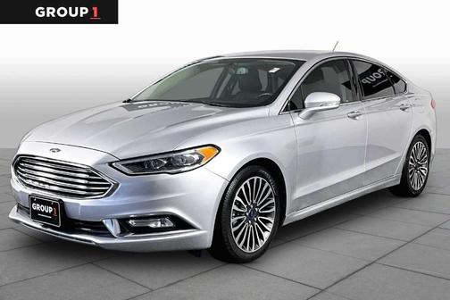 Ingot Silver Metallic 2018 Ford Fusion Hybrid Titanium