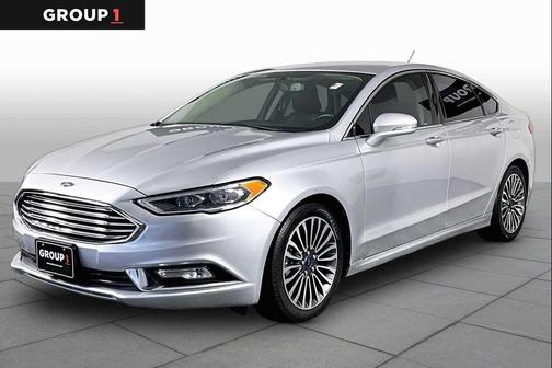 Ingot Silver Metallic 2018 Ford Fusion Hybrid Titanium