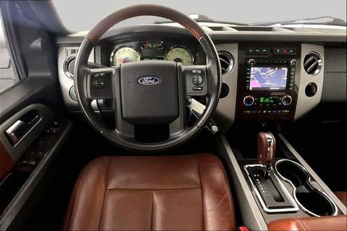 White Platinum Metallic Tri-Coat 2013 Ford Expedition King Ranch