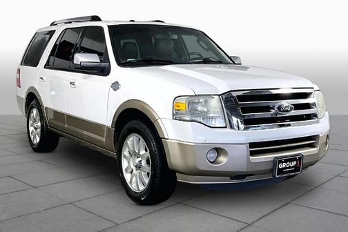 White Platinum Tri-Coat Metallic 2013 Ford Expedition King Ranch