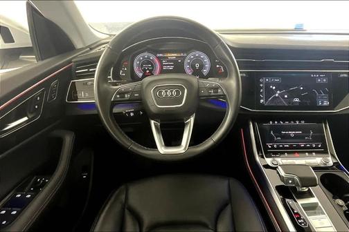 Glacier White Metallic 2023 Audi Q8 55 Prestige