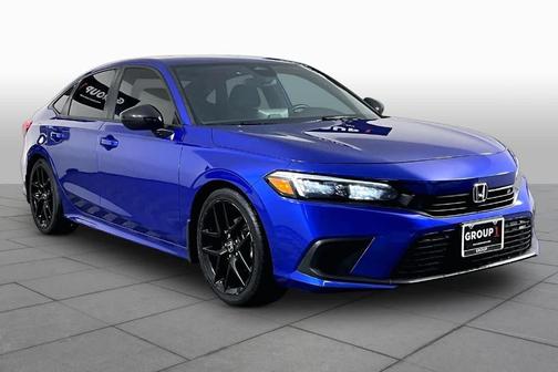 Aegean Blue Metallic 2022 Honda Civic Sport