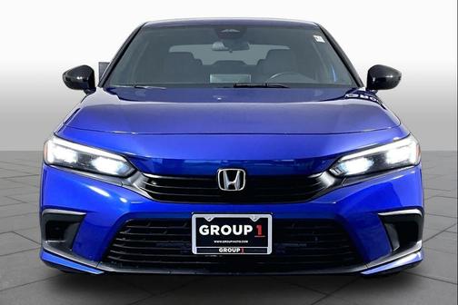 Aegean Blue Metallic 2022 Honda Civic Sport