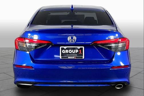 Aegean Blue Metallic 2022 Honda Civic Sport
