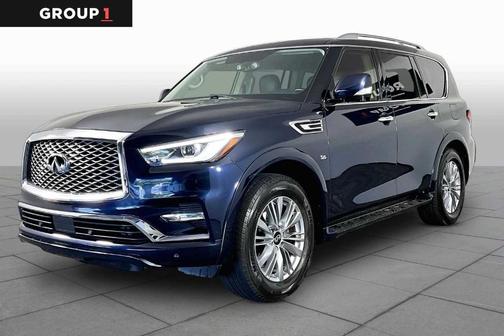 Hermosa Blue 2018 INFINITI QX80 Base