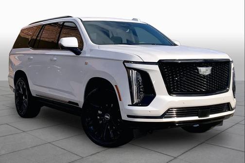 Crystal White Tri-Coat 2025 Cadillac Escalade Sport Platinum