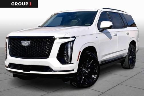 Crystal White Tri-Coat 2025 Cadillac Escalade Sport Platinum