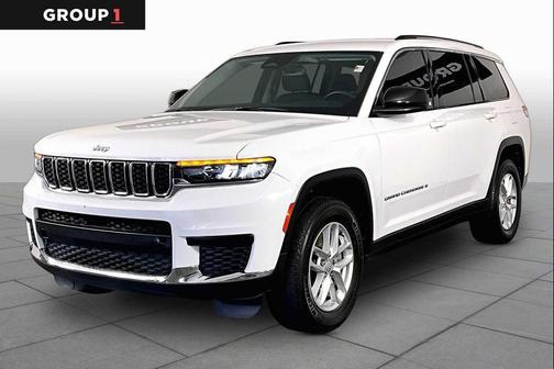 Bright White Clearcoat 2021 Jeep Grand Cherokee L Laredo