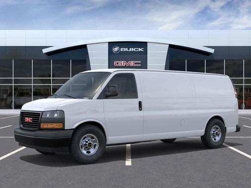 Summit White 2026 GMC Savana 2500 Work Van