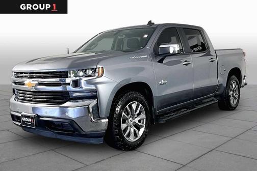 Satin Steel Metallic 2021 Chevrolet Silverado 1500 LT