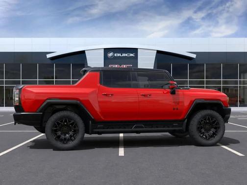 Orange 2025 GMC HUMMER EV Pickup 3X