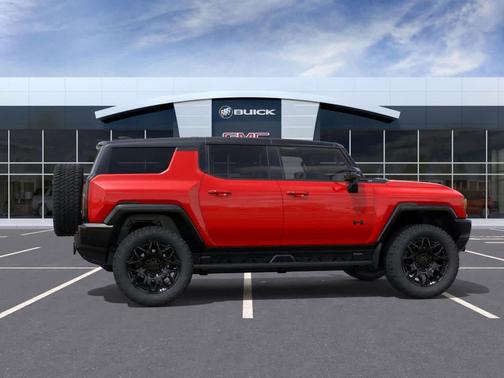 Orange 2026 GMC HUMMER EV SUV 2X