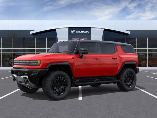 Orange 2026 GMC HUMMER EV SUV 2X