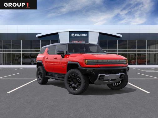 Orange 2026 GMC HUMMER EV SUV 2X
