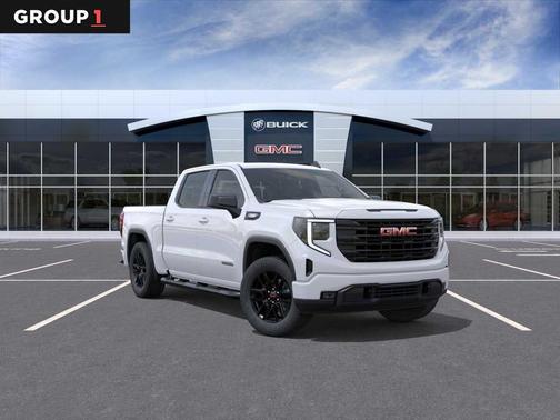 Summit White 2026 GMC Sierra 1500 Elevation