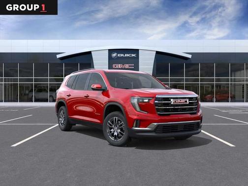 Red 2026 GMC Acadia Elevation