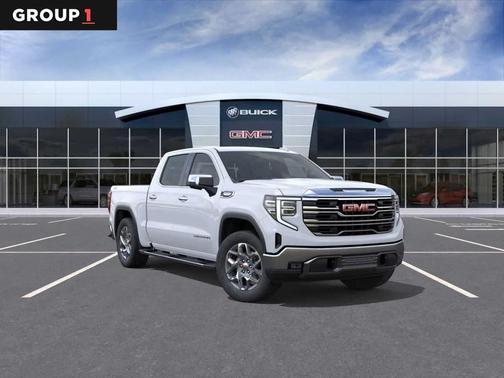 White 2026 GMC Sierra 1500 SLT