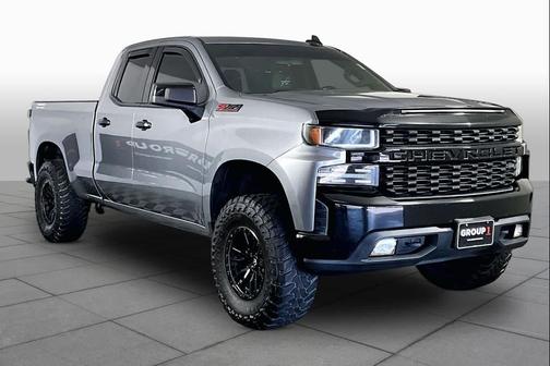 Gray 2020 Chevrolet Silverado 1500 Custom Trail Boss