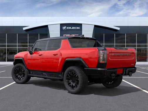 Orange 2025 GMC HUMMER EV Pickup 3X