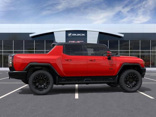 Orange 2025 GMC HUMMER EV Pickup 3X