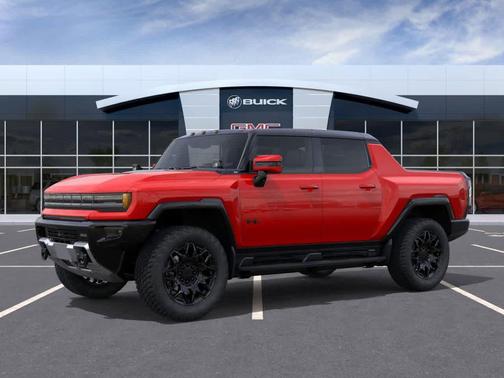 Orange 2025 GMC HUMMER EV Pickup 3X