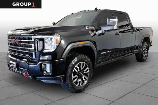Ebony Twilight Metallic 2022 GMC Sierra 2500 AT4
